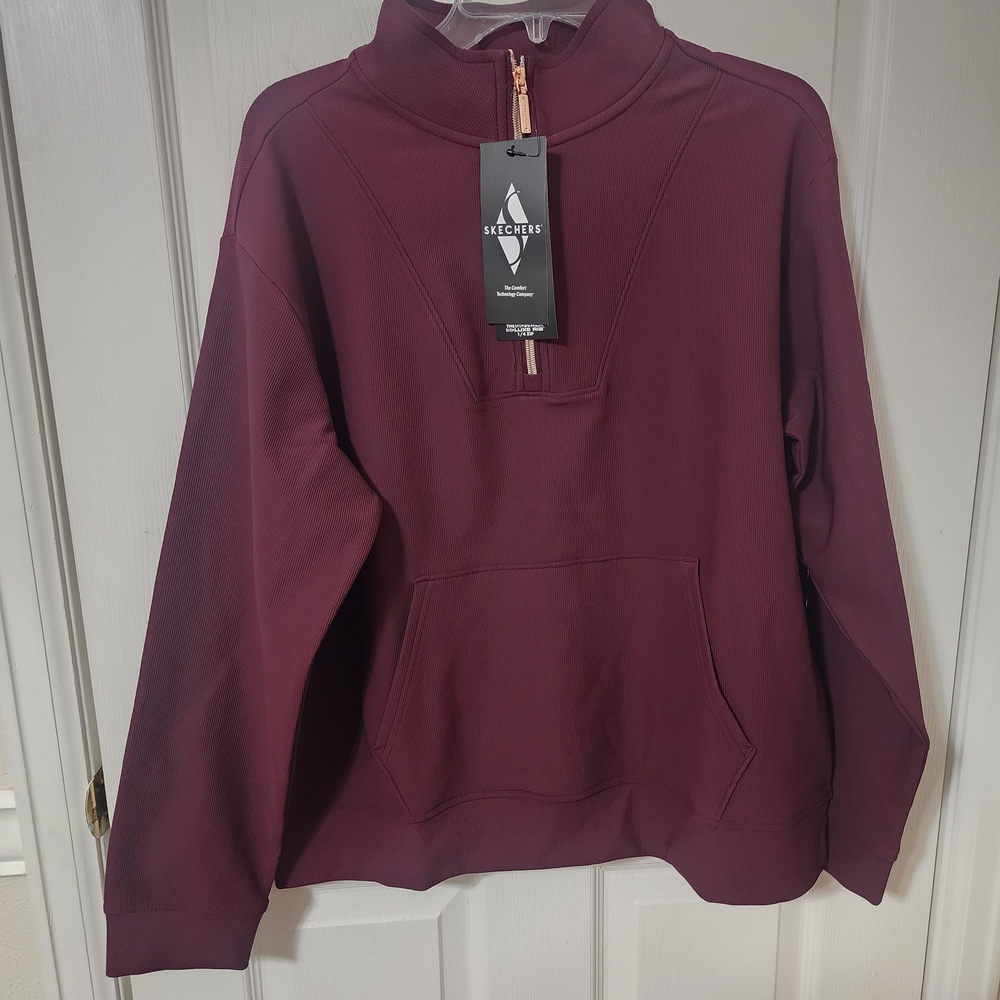 Skechers Go Walk Zip-Up Sweater Size XL NWT